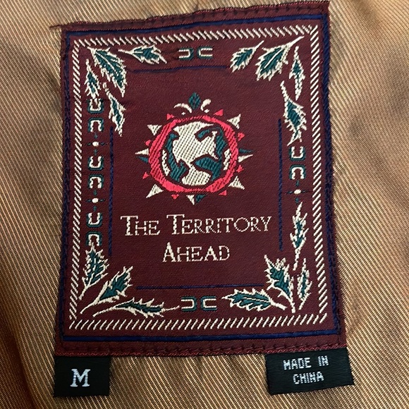 Mens Leather Vest. The Territory Ahead. Great Condition. See all pics. - Picture 2 of 15